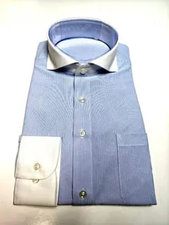 ノーアイロンシャツ M39-84 新品 スナップダウン ストレッチ ニットシャツ