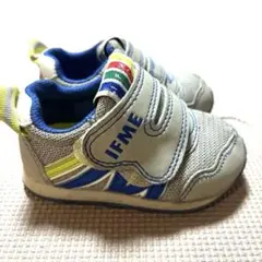 12.5 IFME ベビーシューズ グレー