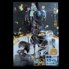 【非売品】転生したらスライムだった件　非売品ポスター　B3程度　転スラ