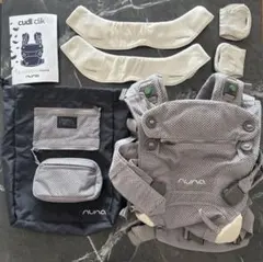 ほぼ新品))NUNA cudl:clik 抱っこ紐 ヘーゼルウッド - メルカリ