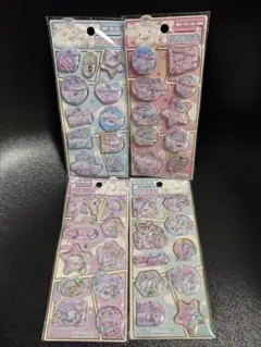 【海外正規品】シナモンウォーターシール　海外限定4枚セット