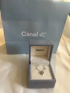 Canal 4℃ シルバー ハート型ネックレス