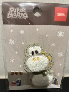 バッジ　ヨッシー　スーパーマリオウィンターコレクションNintendo 任天堂