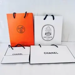 【美品・4点セット】シャネル エルメス ディプティック 高級ショッパー　ギフト