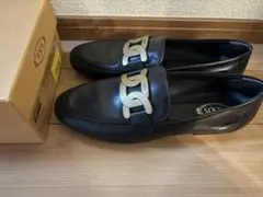 【美品】TOD'S ケイト レザー ローファー ブラック 38のサムネイル