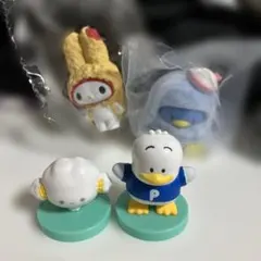 サンリオフィギュア マイメロディ タキシードサム あひるのペックル こぎゅみん