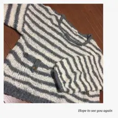 earth ボーダートップス