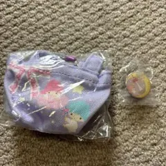 リトルツインスターズ ポーチとバッジセット