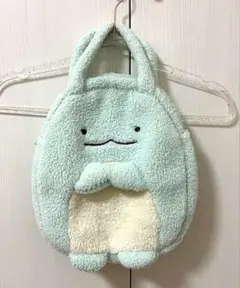 すみっコぐらし とかげ もこもこ　ダイカット　バッグ　手提げのサムネイル