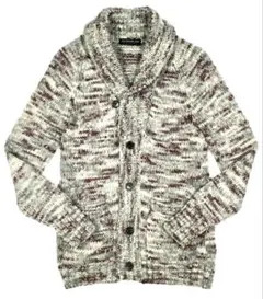 美品「TOMORROWLAND tricot」ショールカラーニットジャケット　L