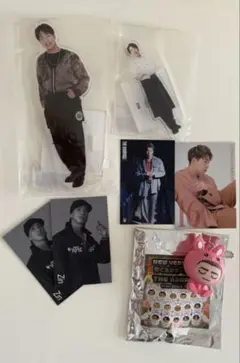 陣 RAMPAGE トラキンアクスタ(非売品)、カード、キーホルダーセット