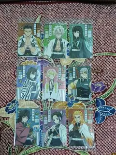 鬼滅の刃 キャラクターカード 鬼殺隊 9人の柱 未開封