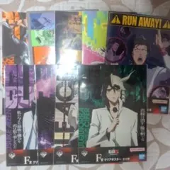 一番くじ　BLEACH 20th ブリーチ F賞クリアポスター8種セット