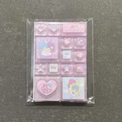 サンリオ トレーディングミニタイルシール リトルツインスターズ