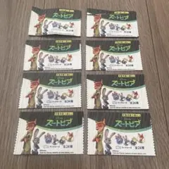 ズートピア ワッペン 8枚セット