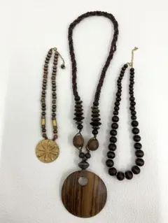 50.208【ネックレス　3本セット】ヴィンテージ　アンティーク