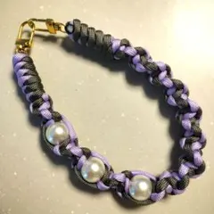 スマホストラップ　パラコード　ハンドメイド