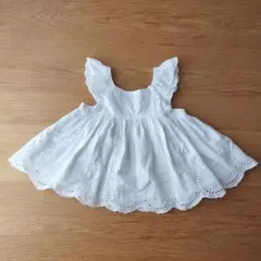 babyGAP　ホワイトベビーワンピースチュニック