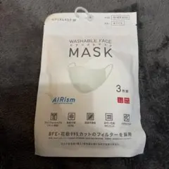 ★新品未使用　UNIQLO AIRism 洗えるマスク 小さめMサイズ 3枚入