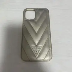 GUESS iPhoneケース ゴールド キルティングのサムネイル