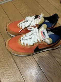 Nike ナイキ ワッフルトレーナー2 スニーカー 23cm オレンジ黒