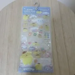 クリアキャンディシール　ポムポムプリン　シナモロール