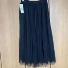 GU ブラック チュールスカート Lサイズ