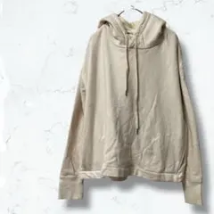 2407♡センスオブプレイス♡パーカー 白 F 無地 カジュアル 訳アリ