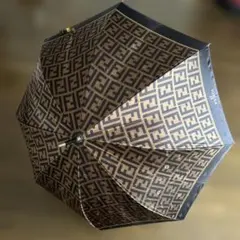 正規品 FENDI フェンディ 長傘 雨傘 FF ロゴ ズッカ柄 - メルカリ