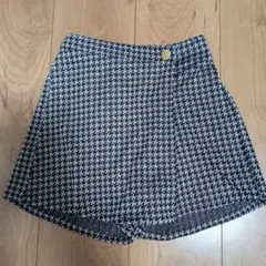 mirror bae 千鳥格子柄 キュロット　スカート 女の子　120cm