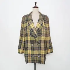 大きいサイズ レリアン テーラードジャケット 黄色 サイズ17+*OD1241