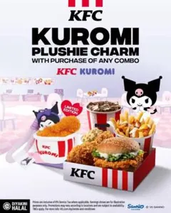 マレーシア　完売品　サンリオ　クロミ　KFC ケンタッキー　コラボ　KUROMI