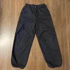 ユニクロ　暖パン　ブラック　グリーン