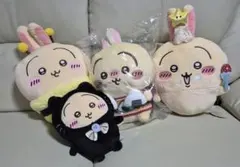 ちいかわ　うさぎ　ぬいぐるみ4体セット