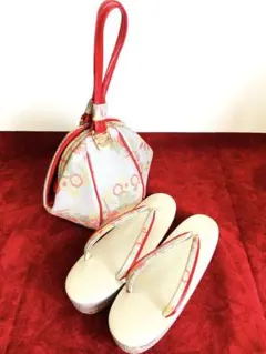 和装用バッグと草履セット