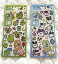 平成はっぴーフォン たまごっち みみっち くちぱっち　ステッカー シール 正規品