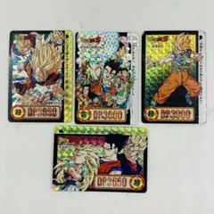 ドラゴンボールカードダス　両面キラ　レア ドラゴンボール カードダス 当時物 キラ カード ラストシーン