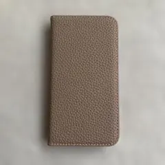 新品未使用＊手帳型スマホケース ブラウン レザー風iphone11