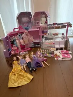 リカちゃんドレスルーム、美容院、サーティワンセット