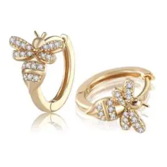 フープピアス レディース ジルコニア アクセサリー 金属アレルギー対応 18K