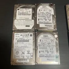 2.5インチ IDE 内蔵型ハードディスクドライブ 9台セット