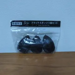 アンドビー ブラックスポンジ3個セットのサムネイル