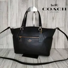 50 COACH コーチ　レザー　2WAY ハンドバッグ　ショルダーバッグ