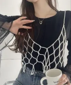 ada. パールビスチェ