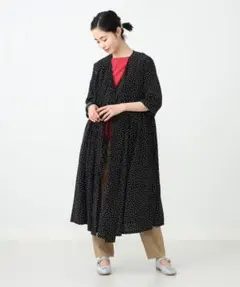 BEAMS BOY カシュクールワンピース