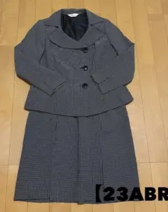 大きいサイズ　pate por スカートスーツ　23ABR