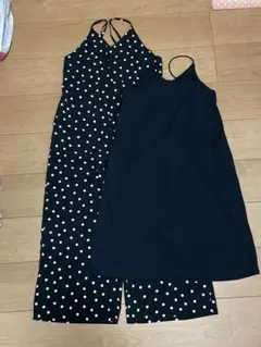 GUキャミオーバーオール&キャミワンピース