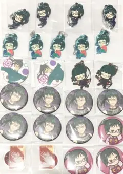 呪術廻戦 缶バッジ アクキー パーティ mappa展 禪院真希 25点セット
