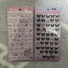 サンリオ ミニ ボンボンドロップシール ボンドロ 正規品 キティ クロミ