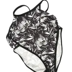 【美品 送料無料 匿名配送】TYR レディース ブラック ボタニカル Lサイズ
